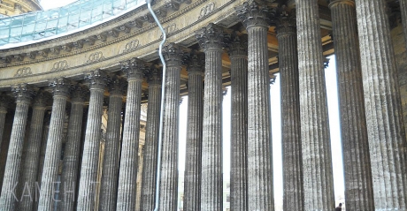 Колонны из мрамора, гранита - изготовление и установка