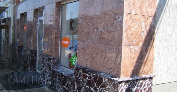 Мраморный фасад по доступной цене